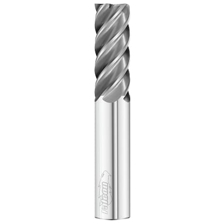 Fullerton Tool 5-Flute - 45 Degree Helix - 3845 Falcon Finisher HP End Mills, RH Spiral, Square, Standard, 3/4 38076